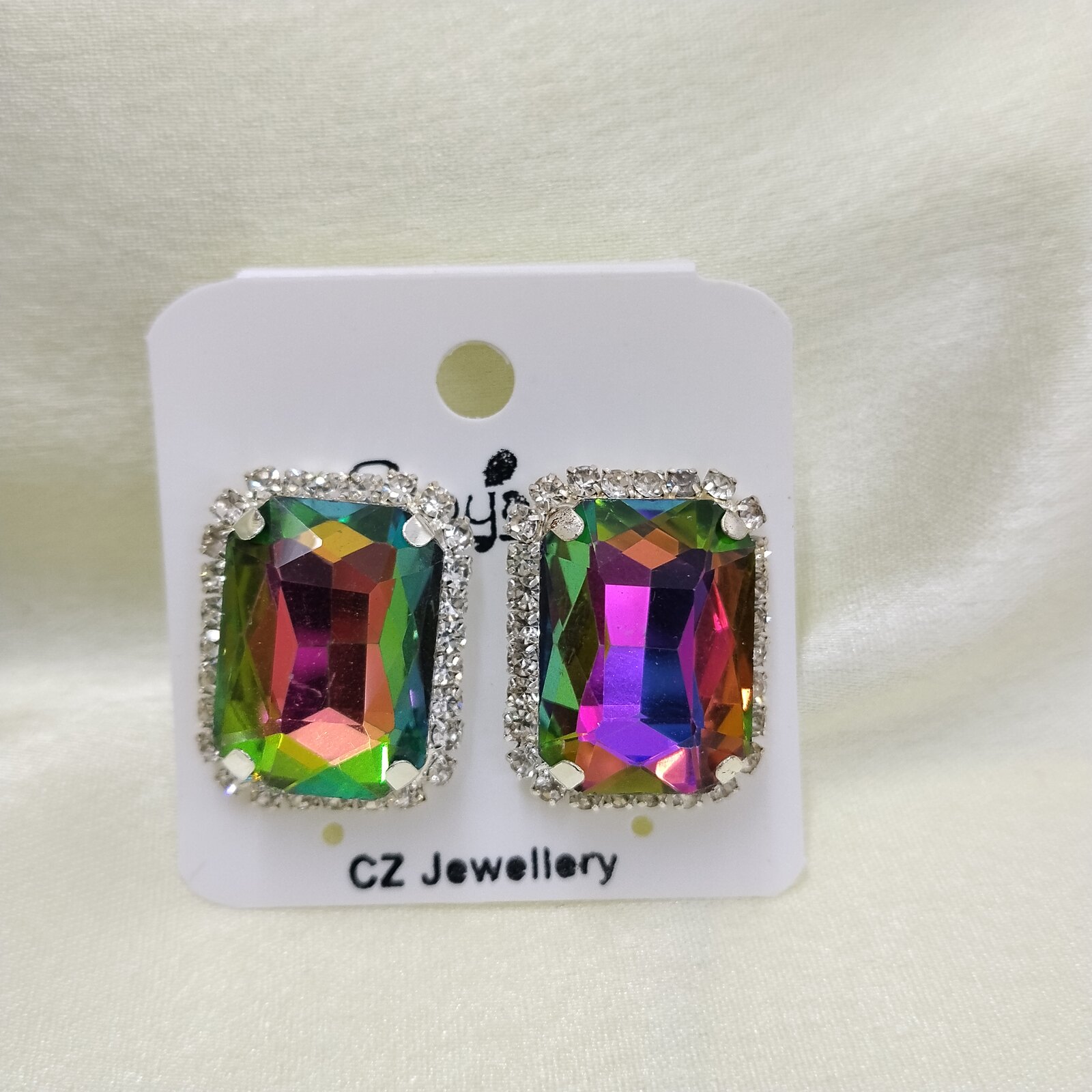 Multicolor Stone Earrings