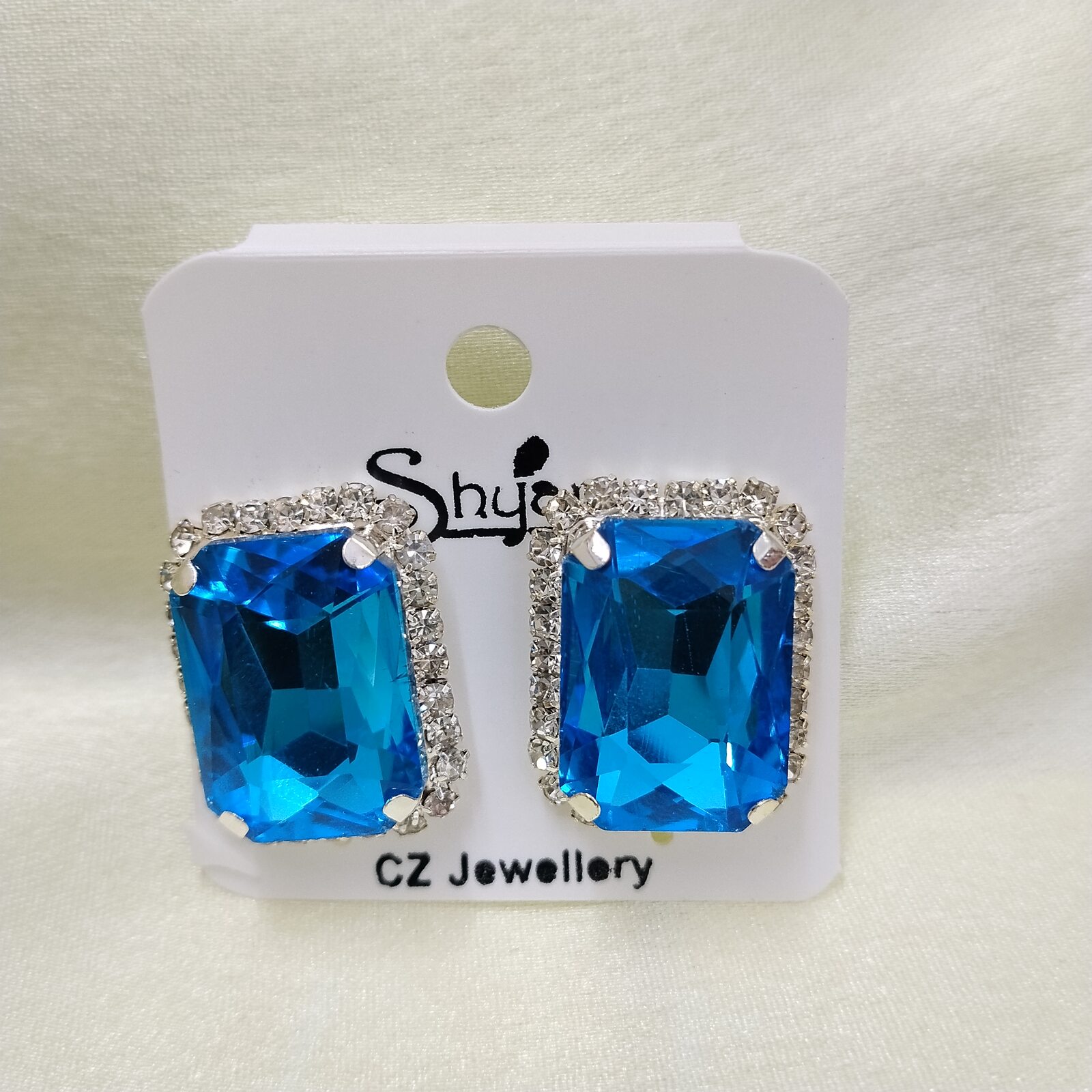 Blue Stone Earrings