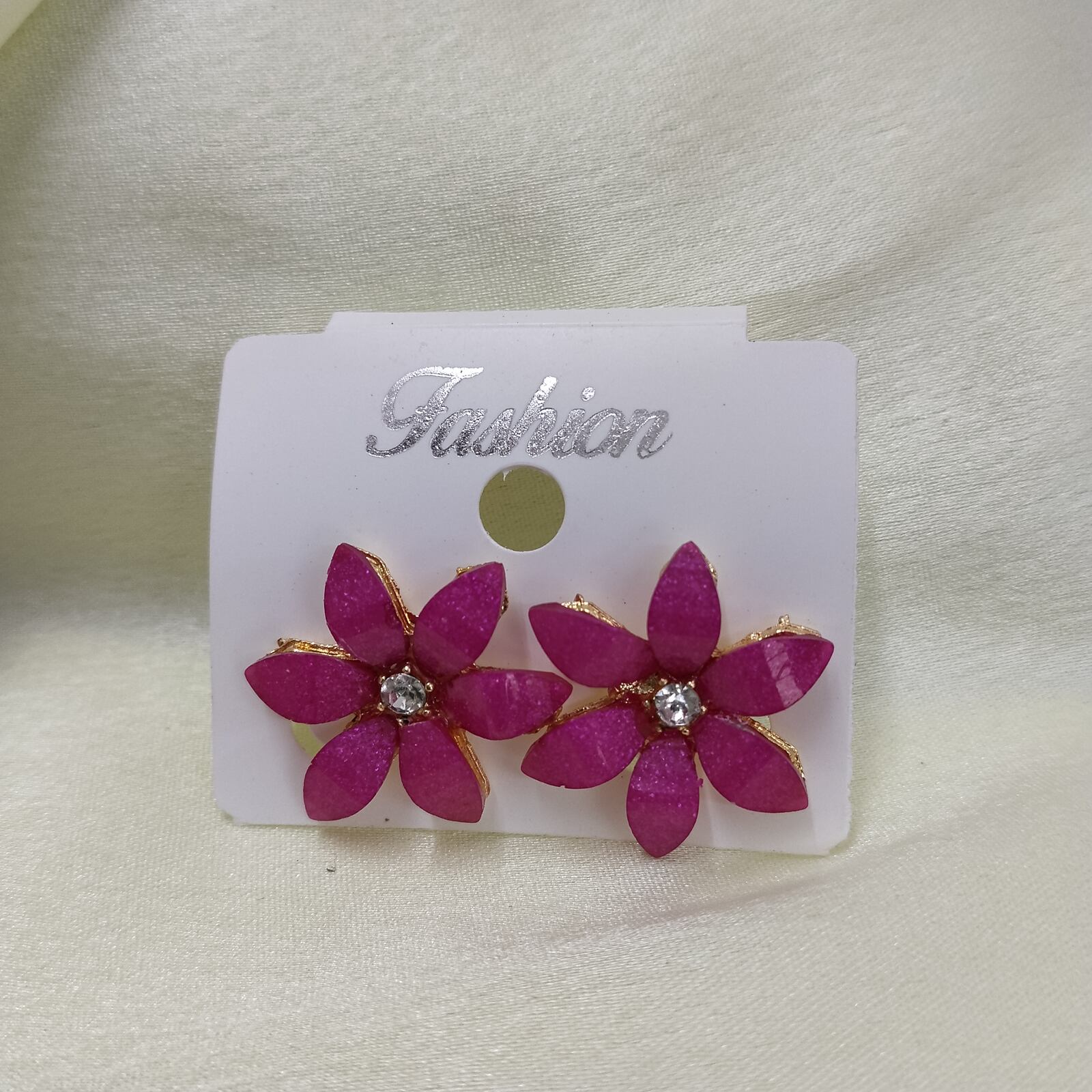 Flower Earring  Pink