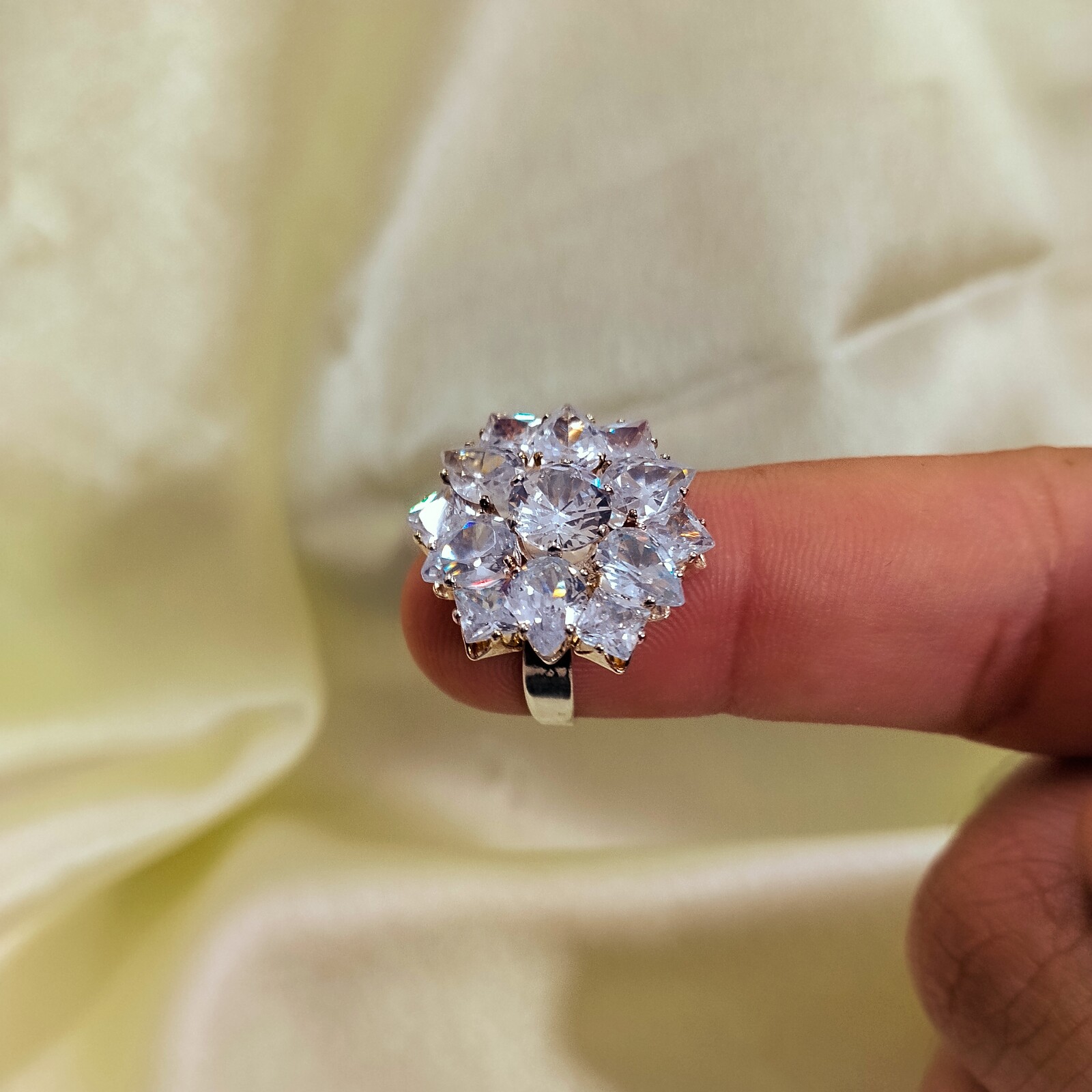 Transparent Flower Ring