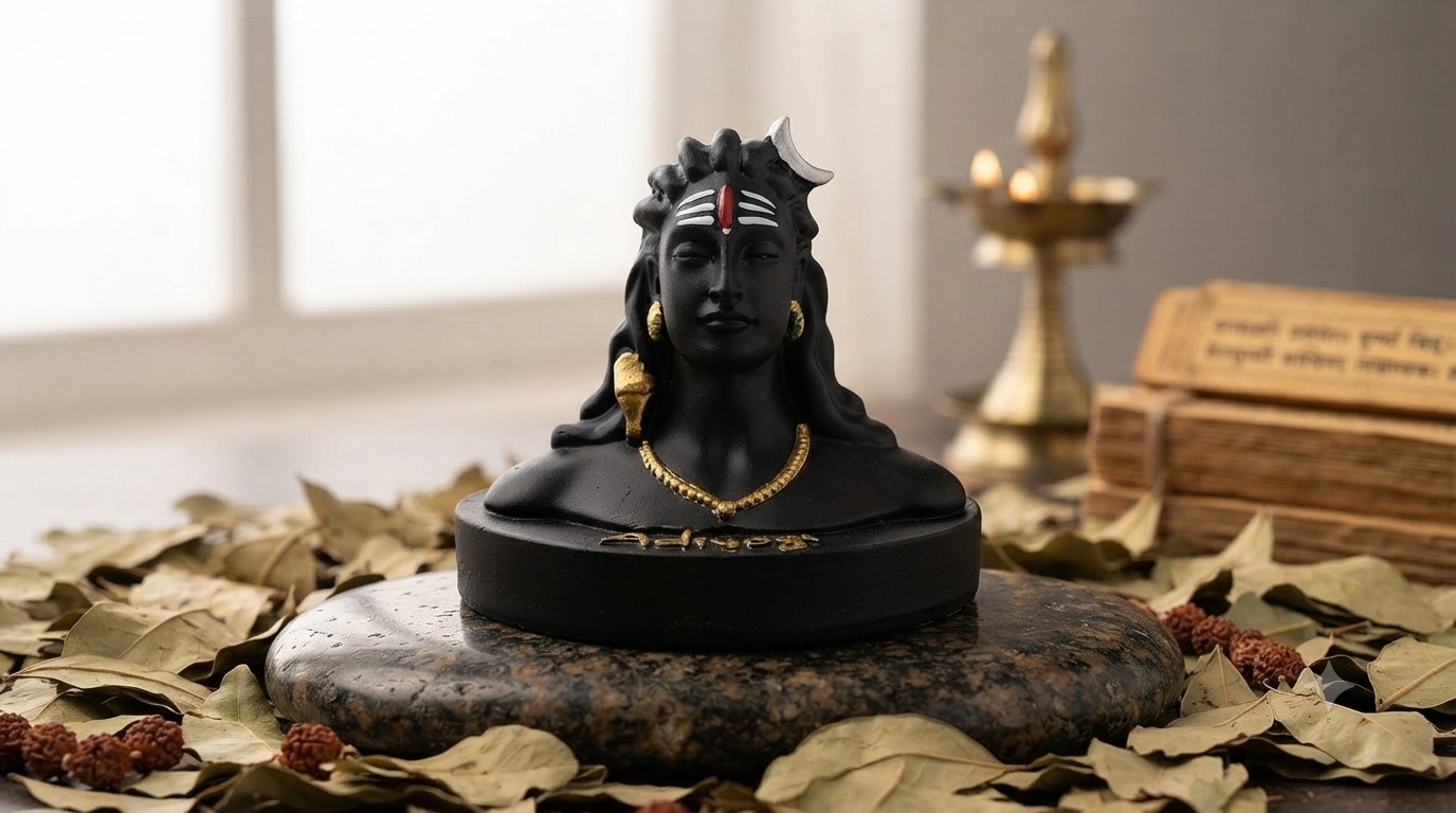 Adiyogi Shiva Bust Idol Figurine