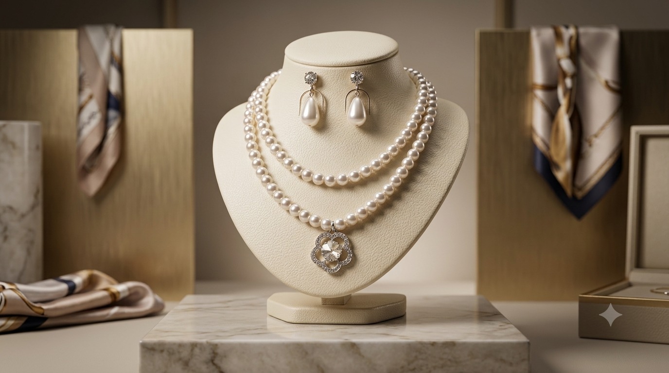 Double String Pearl Set -2